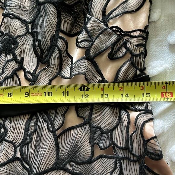 NWT JS Collections Soutache Lace midi dress sz 8 - Picture 10 of 11